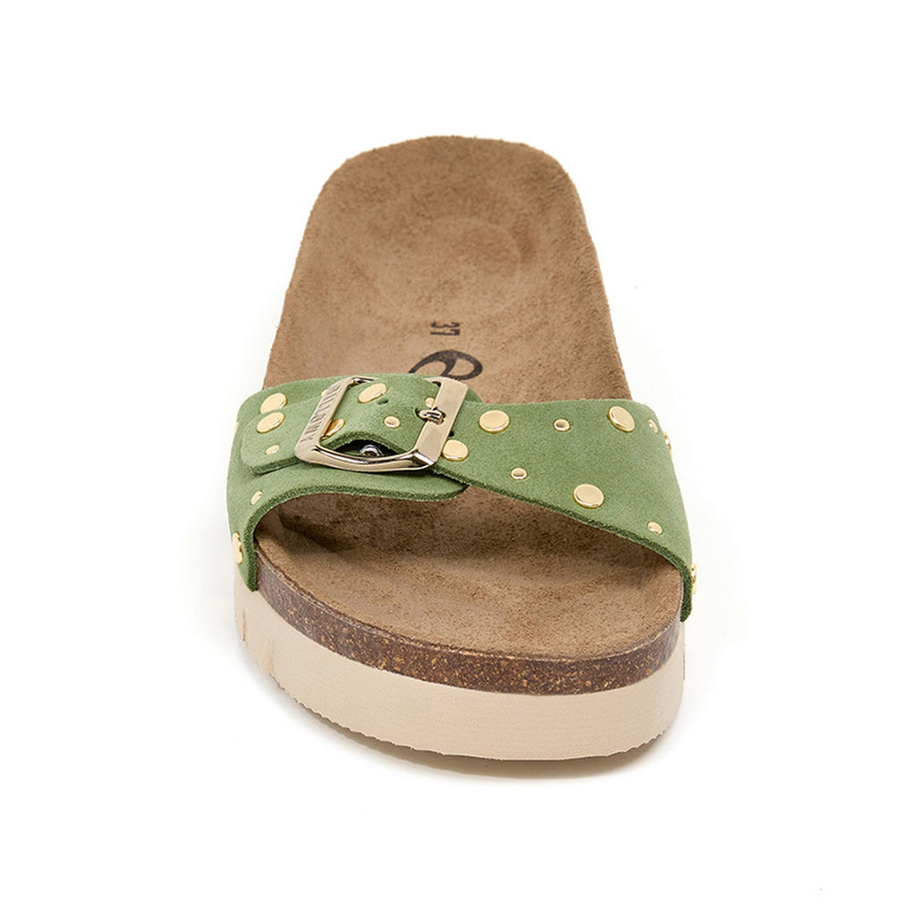 Sandalias verdes - Mujer