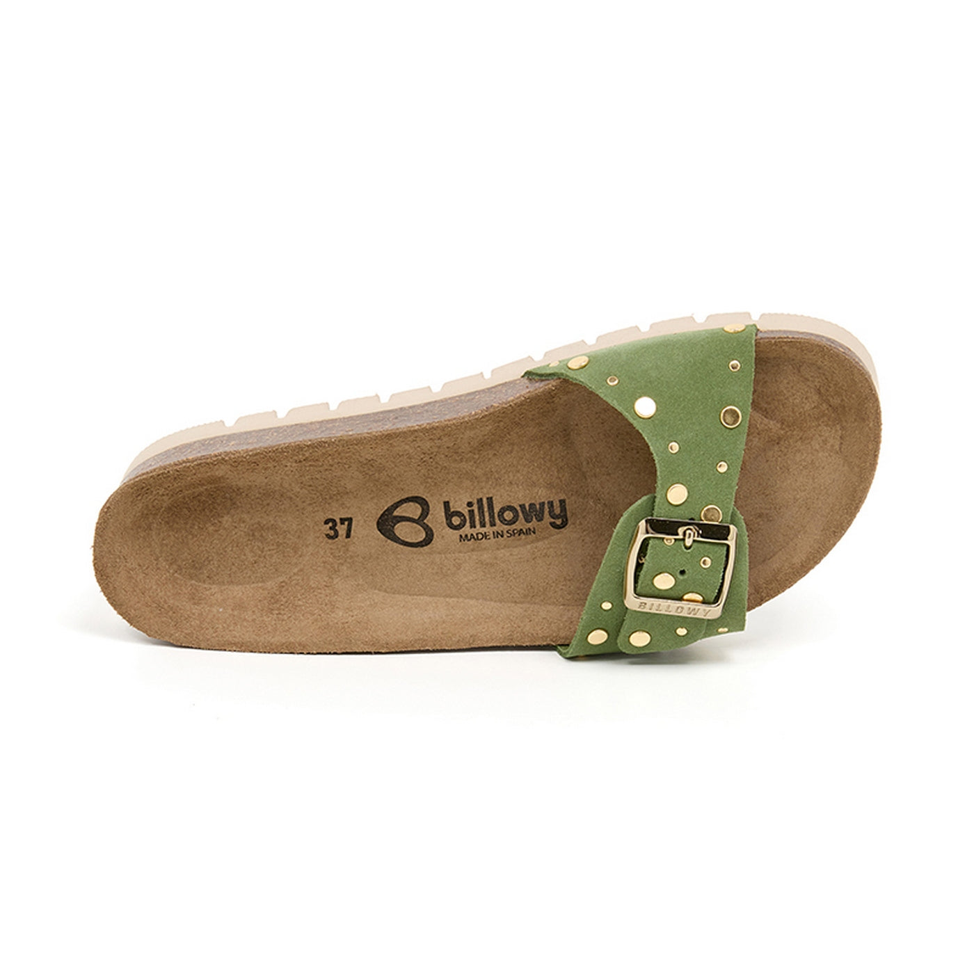 Sandalias verdes - Mujer