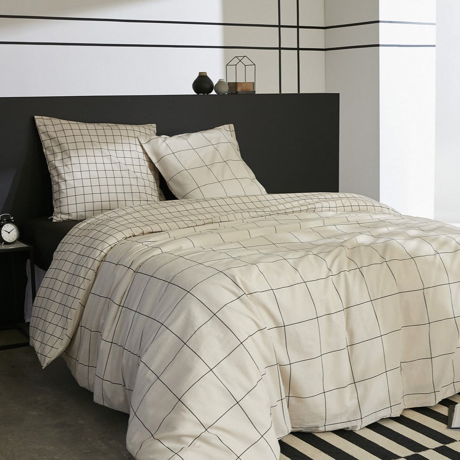Juego de Cama - Algodón Estampado - Carrie Pampa
