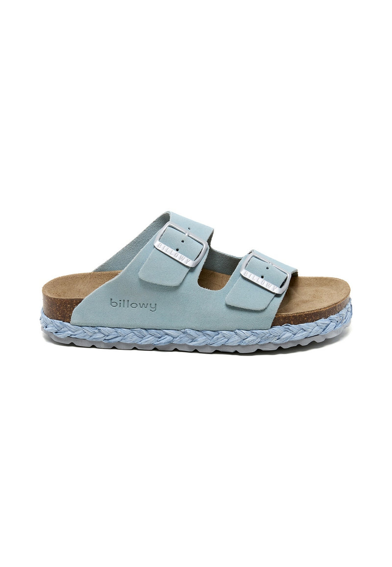 Sandalias azules - Mujer