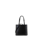 Prada - Cabas De Cuero Con Logo - Mujeres - Negro