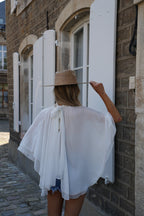 Blouse Fluide Lucia - Blanche