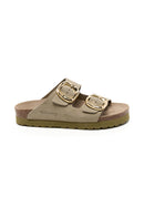 Khaki Sandals - Women