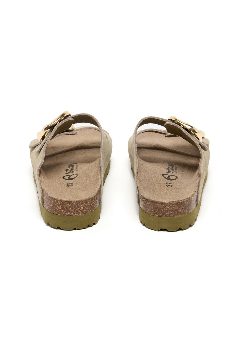 Khaki Sandals - Women