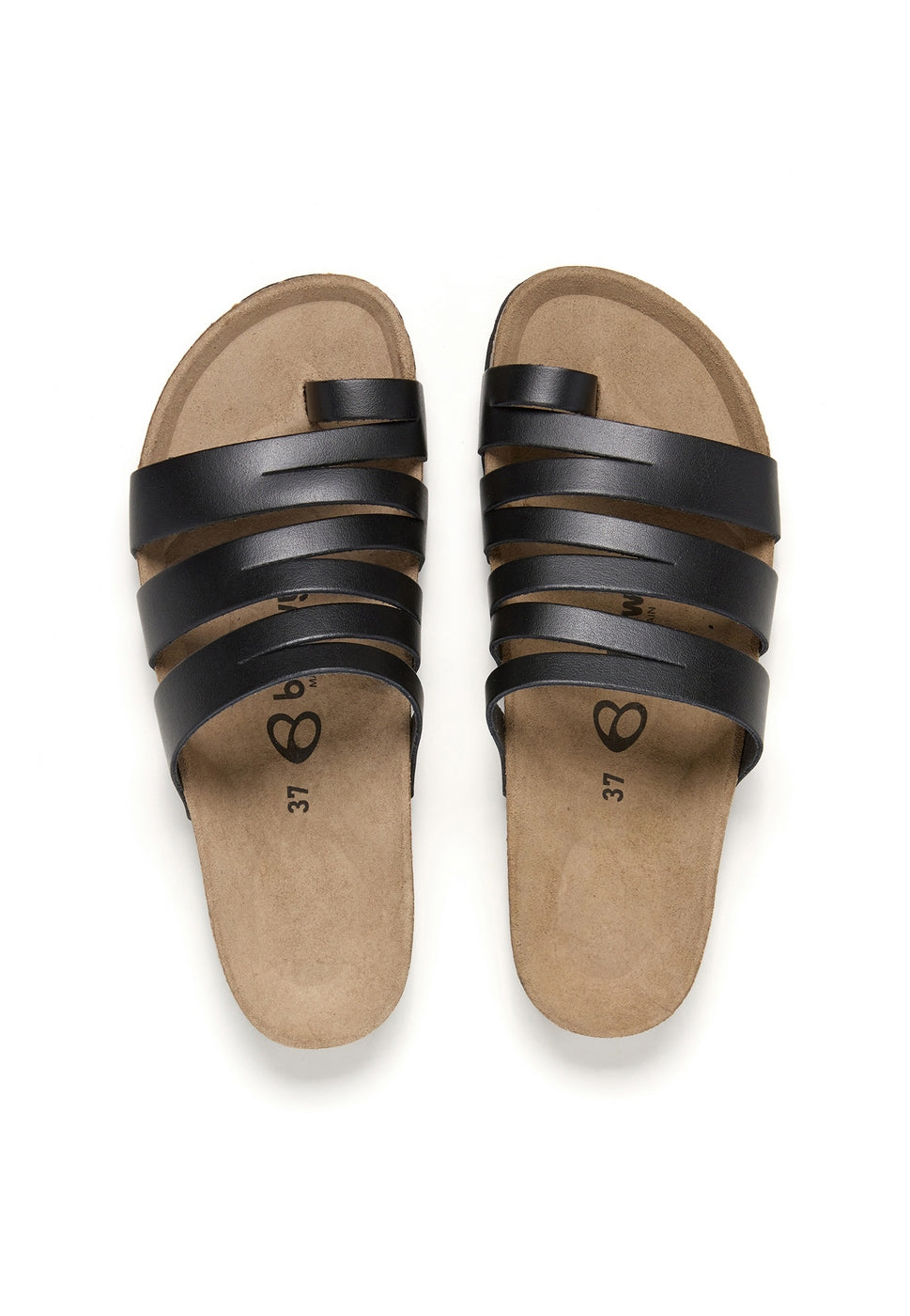 Chanclas negro - Mujer