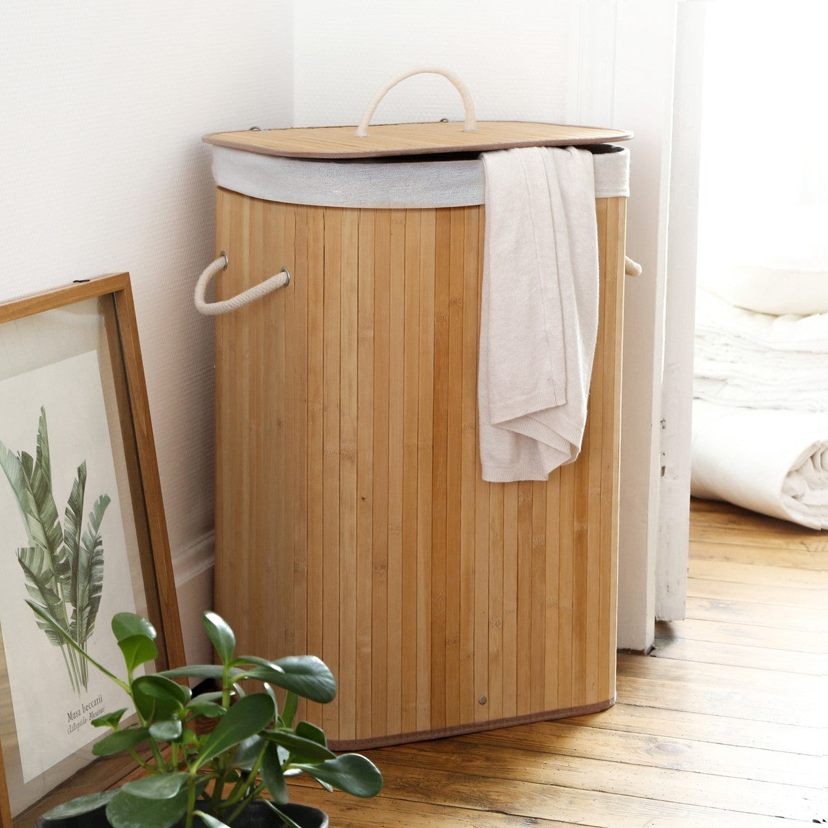 Laundry Basket - Bamboo