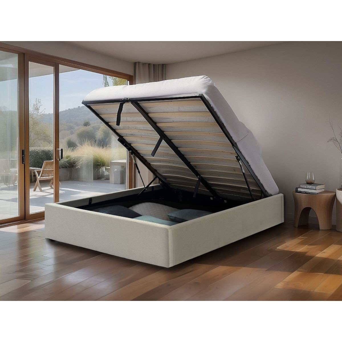 Romy - Storage Bed - Corduroy