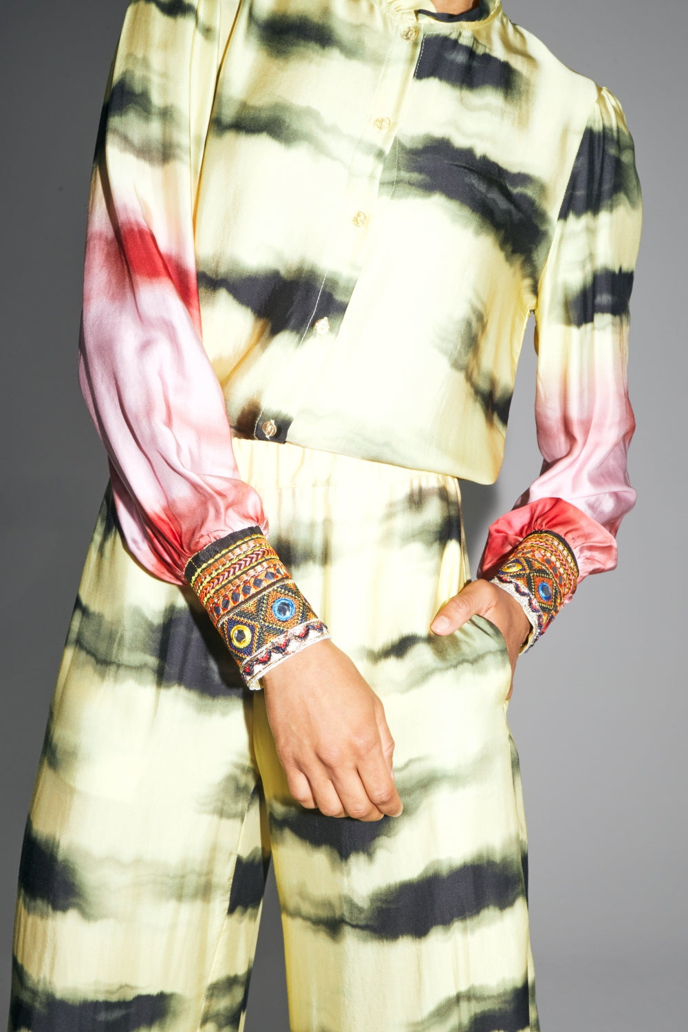 La Chemise Darline Imprimé Funky Tie And Dye