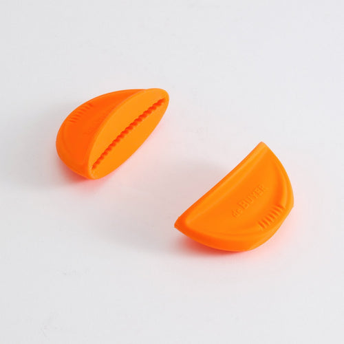 Lot 2 Anses Amovibles - Twisty - Silicone - Orange