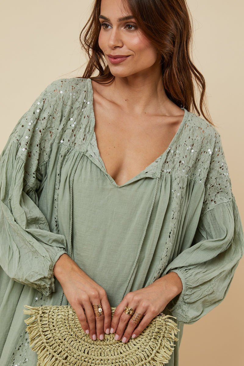 Dress - Khaki