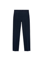 Skinny Crop Trousers - Dark Navy