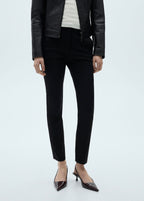Skinny Crop Pants - Black