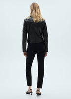 Skinny Crop Pants - Black