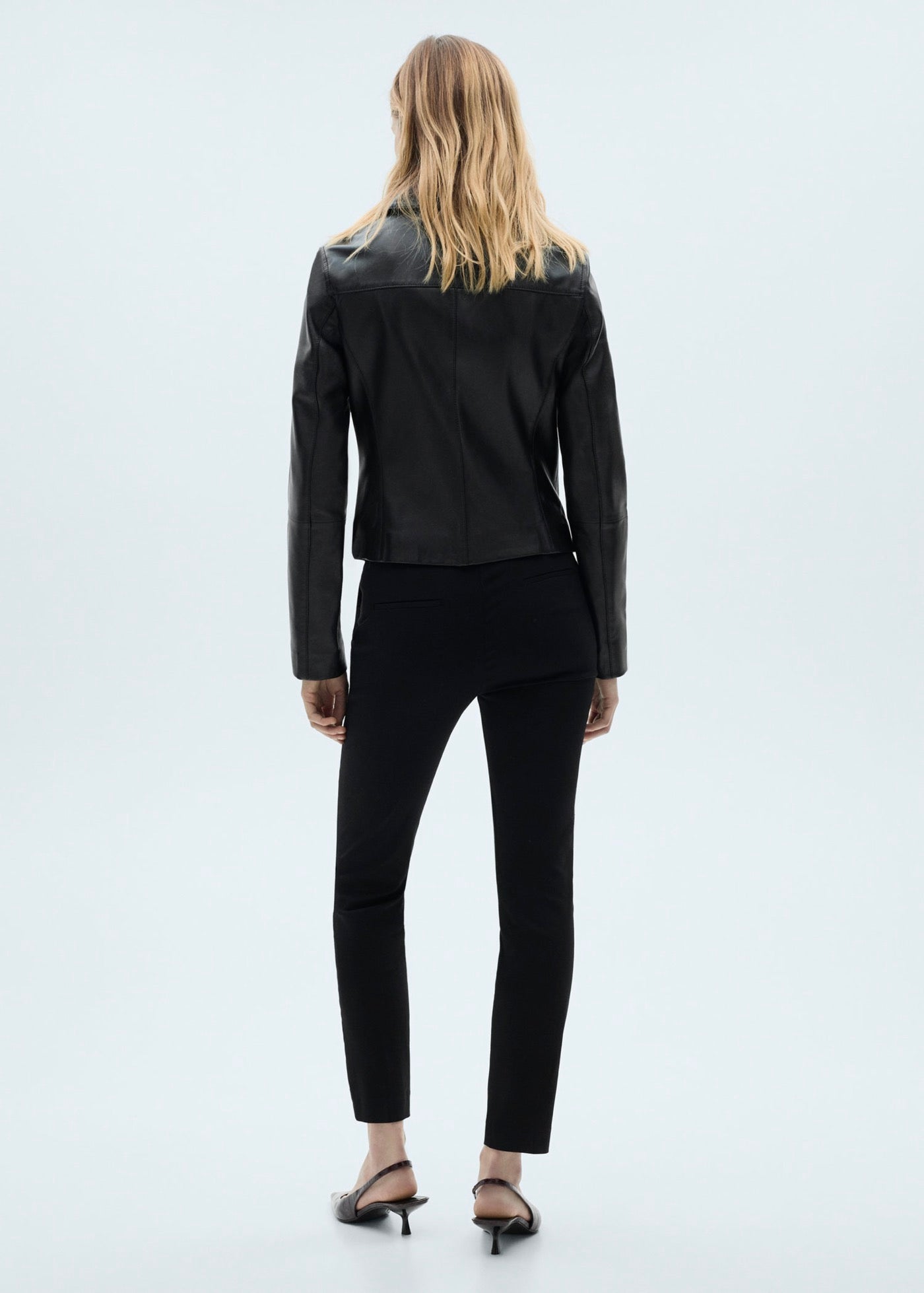 Skinny Crop Pants - Black