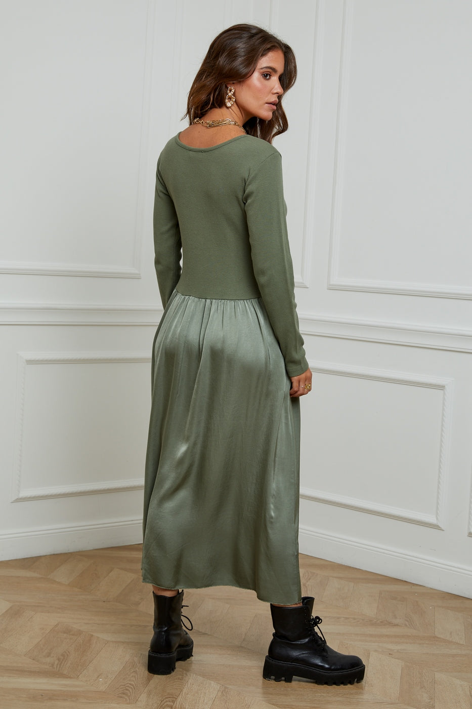 Dress - Khaki