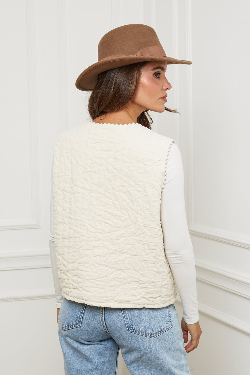 Chaleco - Beige