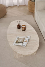 Orba - Table Basse - Travertine