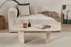 Ovalis - Coffee Table - Travertine