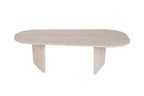 Ovalis - Coffee Table - Travertine
