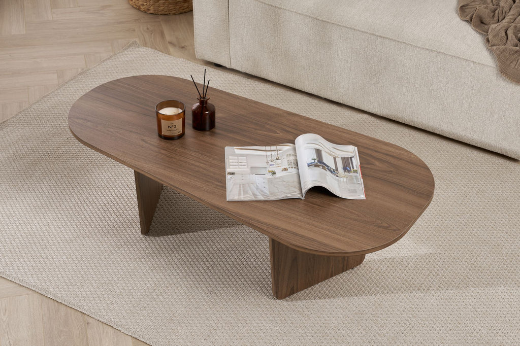 Ovalis - Coffee Table - Venezia Walnut