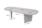 Ovalis - Coffee Table - Oak
