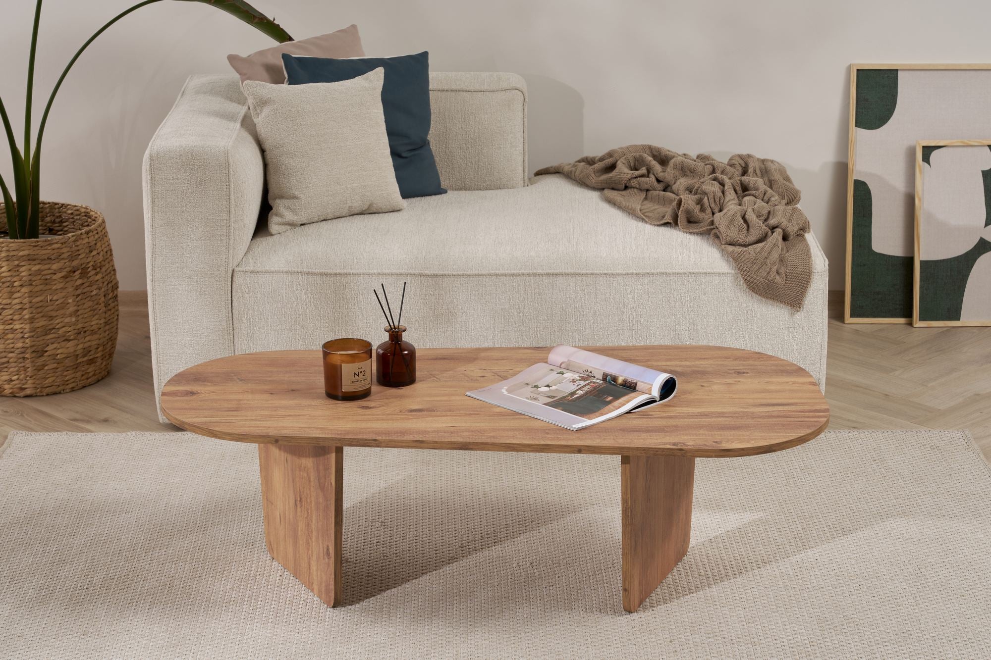 Ovalis - Coffee Table - Atlantic Pine