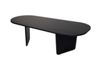 Ovalis - Mesa de Centro - Madera Negra