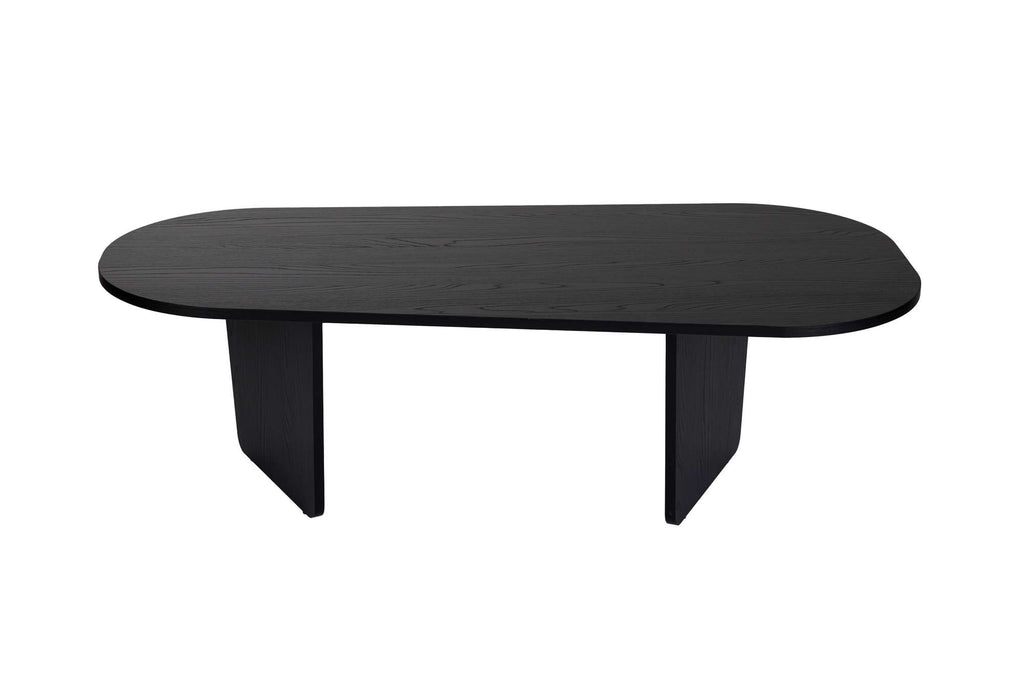 Ovalis - Mesa de Centro - Madera Negra