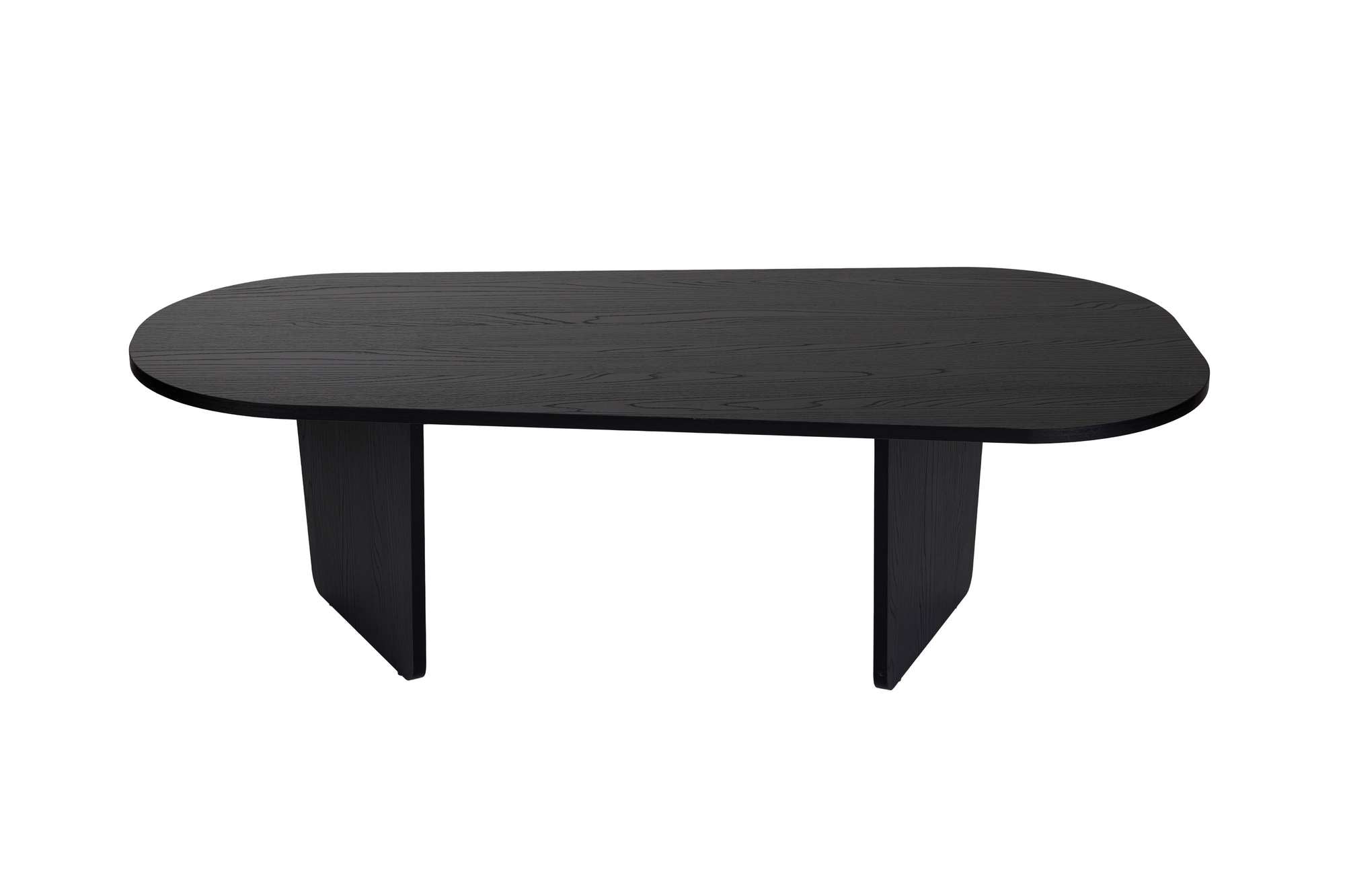 Ovalis - Mesa de Centro - Madera Negra