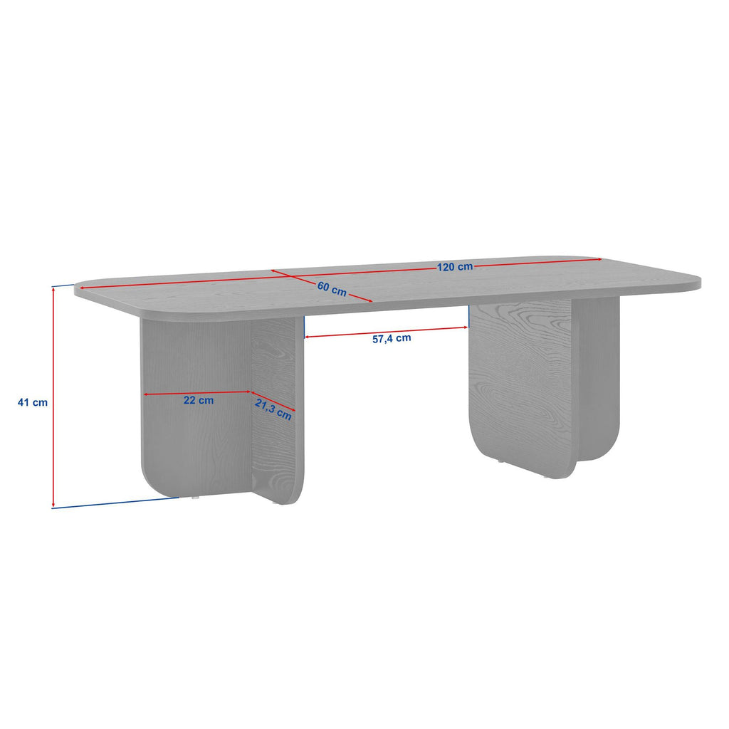 Akira - Coffee Table - Venezia Walnut