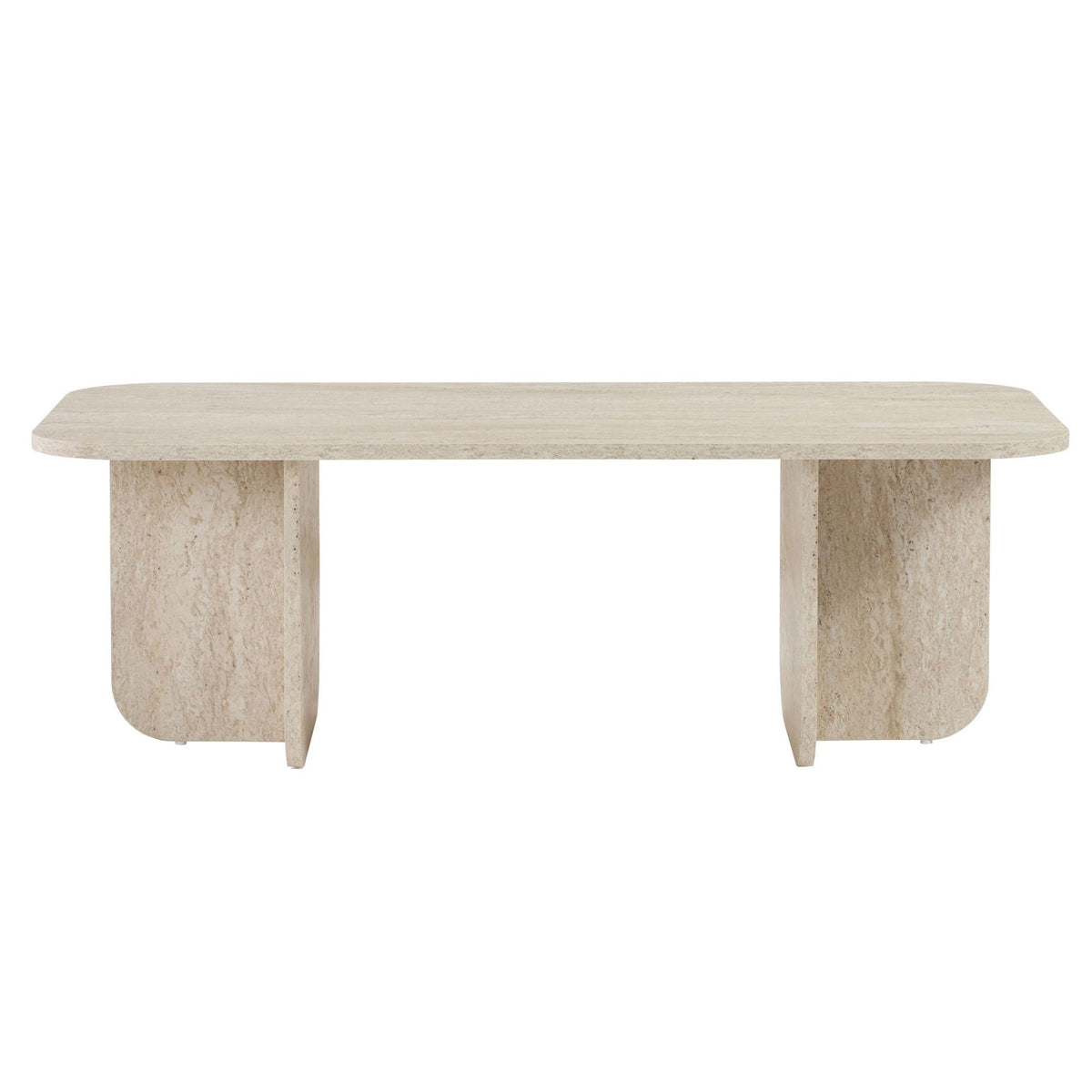 Akira - Coffee Table - Travertine