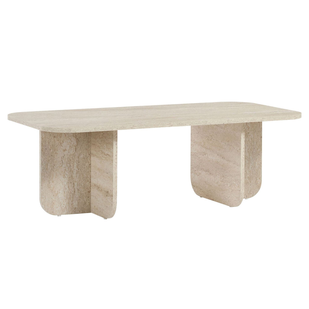 Akira - Coffee Table - Travertine