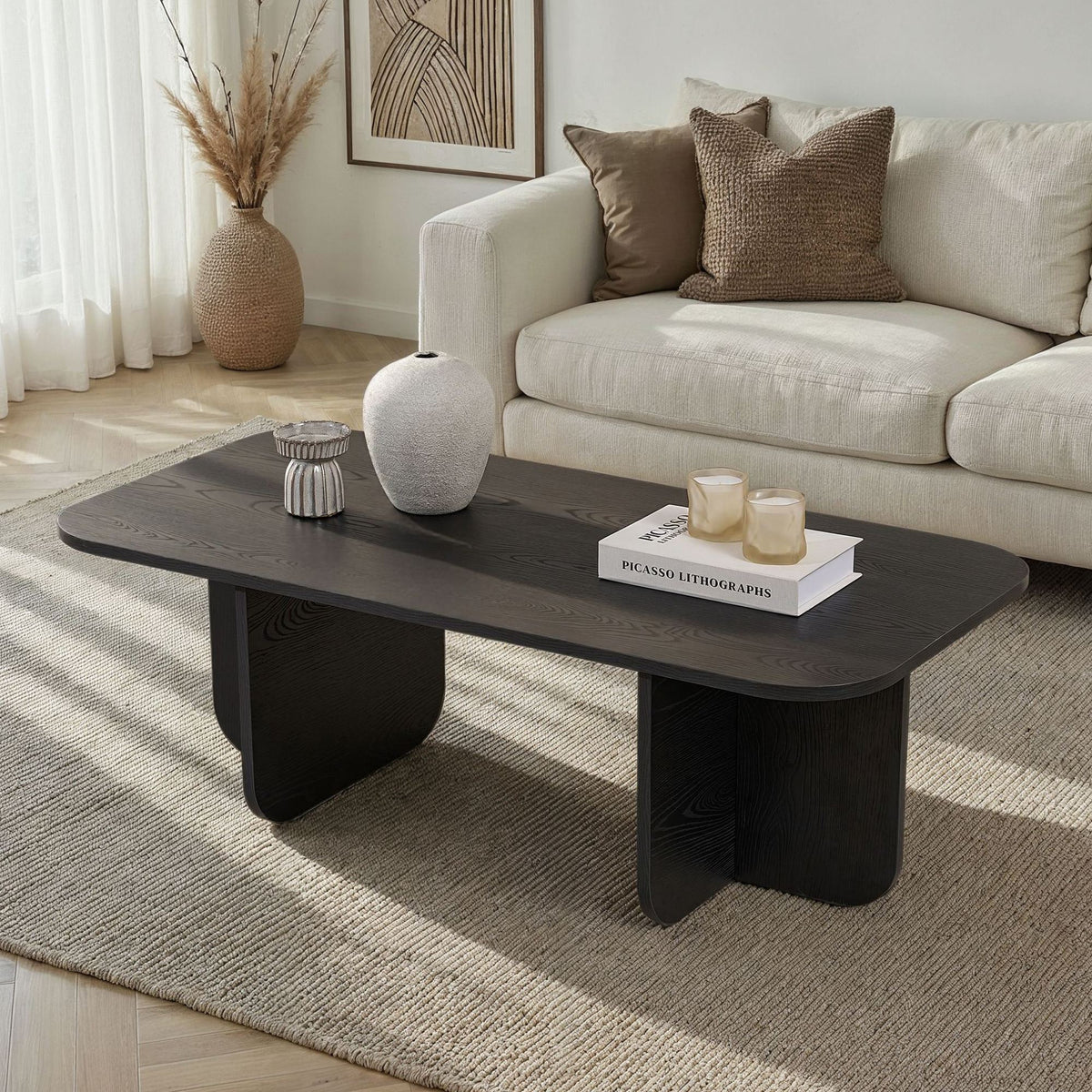 Akira - Table Basse - Bois Noir