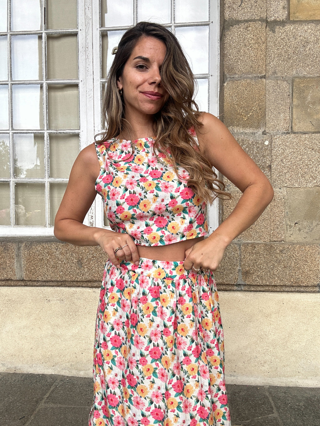 Jupe Longue Fleurie Naomi