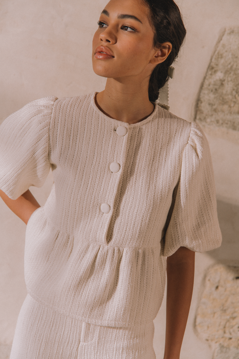 Blouse Aimée Tweed