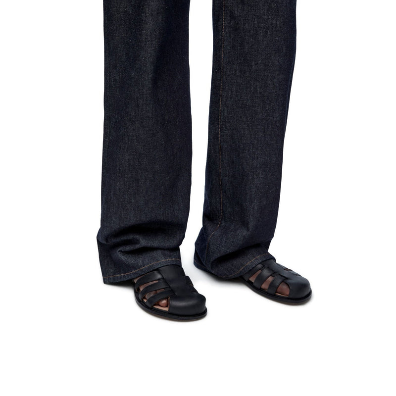 Sandales - Loewe Campo Leather - Black