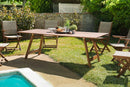 Vick - Table De Jardin - Acacia - Marron
