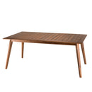 Vick - Table De Jardin - Acacia - Marron