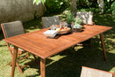Vick - Table De Jardin - Acacia - Marron