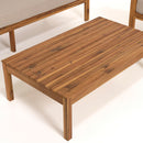 Vick - Salon De Jardin - Acacia - Taupe/Marron