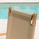 Vick - Salon De Jardin - Acacia - Taupe/Marron