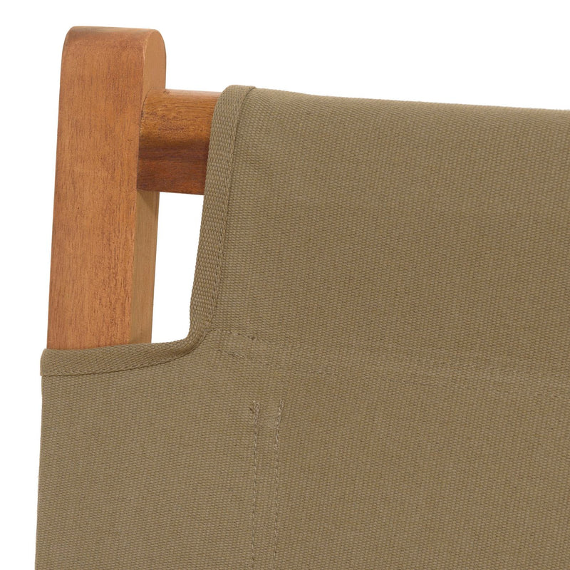 Vick - Salon De Jardin - Acacia - Taupe/Marron