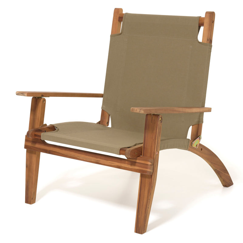 Vick - Salon De Jardin - Acacia - Taupe/Marron