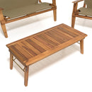 Vick - Salon De Jardin - Acacia - Taupe/Marron