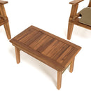 Vick - Salon De Jardin - Acacia - Taupe/Marron