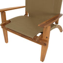 Vick - Salon De Jardin - Acacia - Taupe/Marron