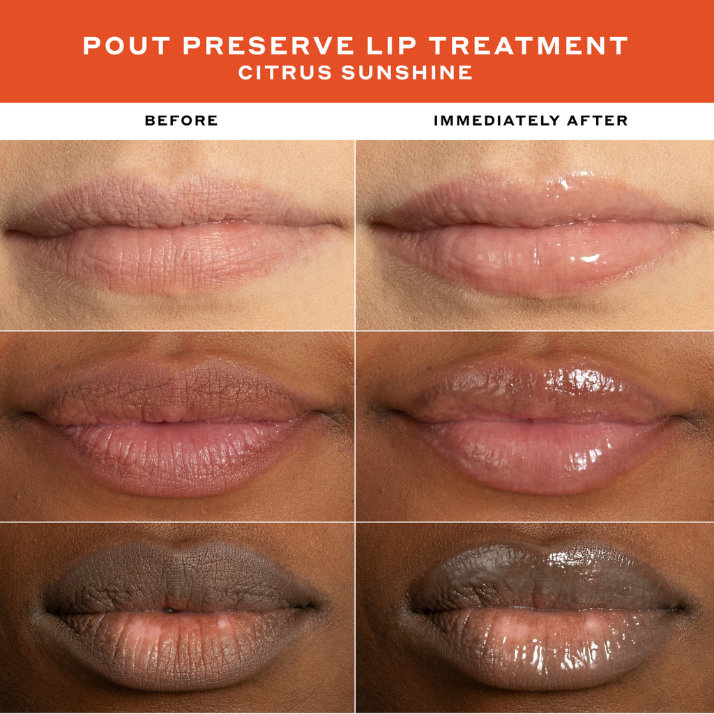 Trattamento Labbra ai Peptidi Pout Preserve - Citrus Sunshine