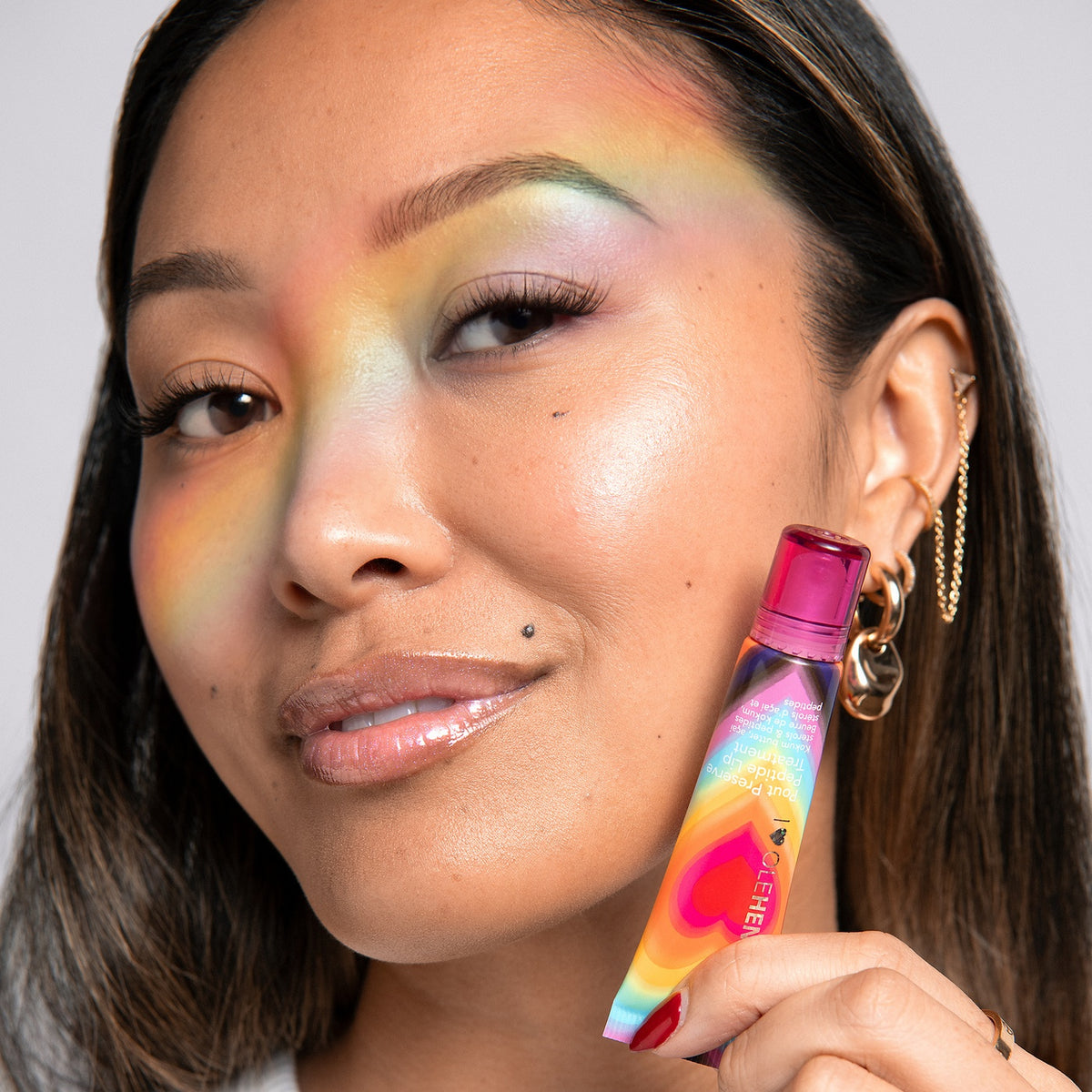 Pout Preserve Peptide Lip Treatment - Pride Rainbow Glimmer