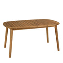Vick - Table De Jardin - Acacia - Marron