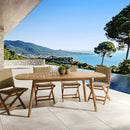 Vick - Table De Jardin - Acacia - Marron